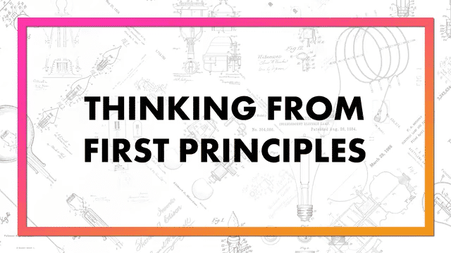 Shane Snow first principles