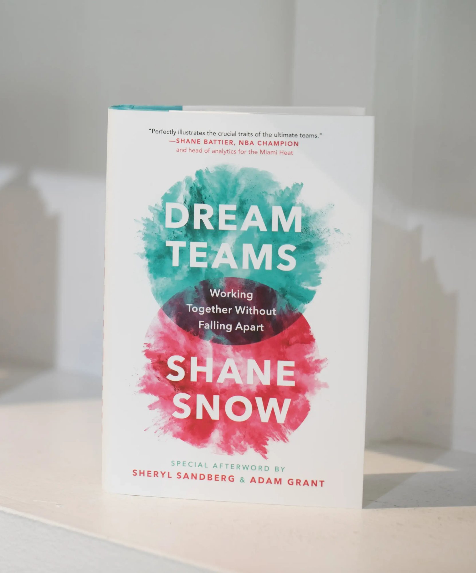 Dream Teams book and speech